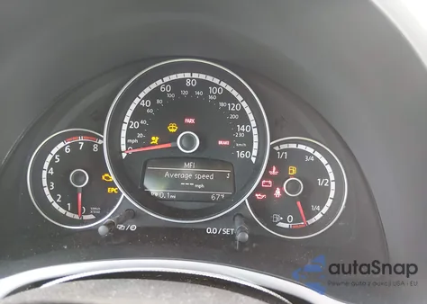 2013 Volkswagen Beetle 2.5L из США, поврежденный, VIN 3VWHX7AT4DM614002